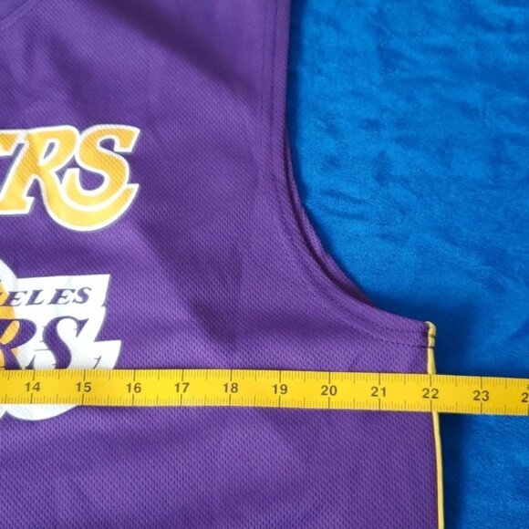 NBA Los Angeles Lakers 6 James Muscle Tank Jersey Men's Size XL - Picture 6 of 8